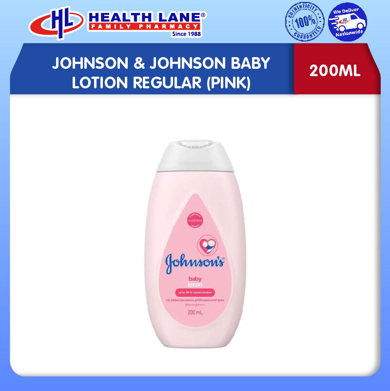 JOHNSON & JOHNSON BAYI LOSYEN REGULAR (PINK) (200ML)